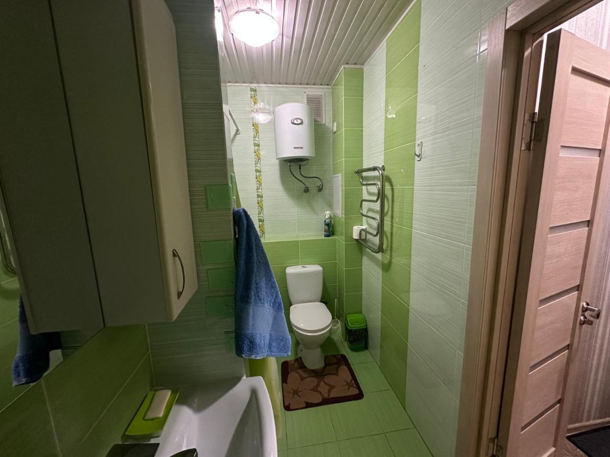 One-Room Apartment Opposite Almaty Airport Turksib Exterior foto